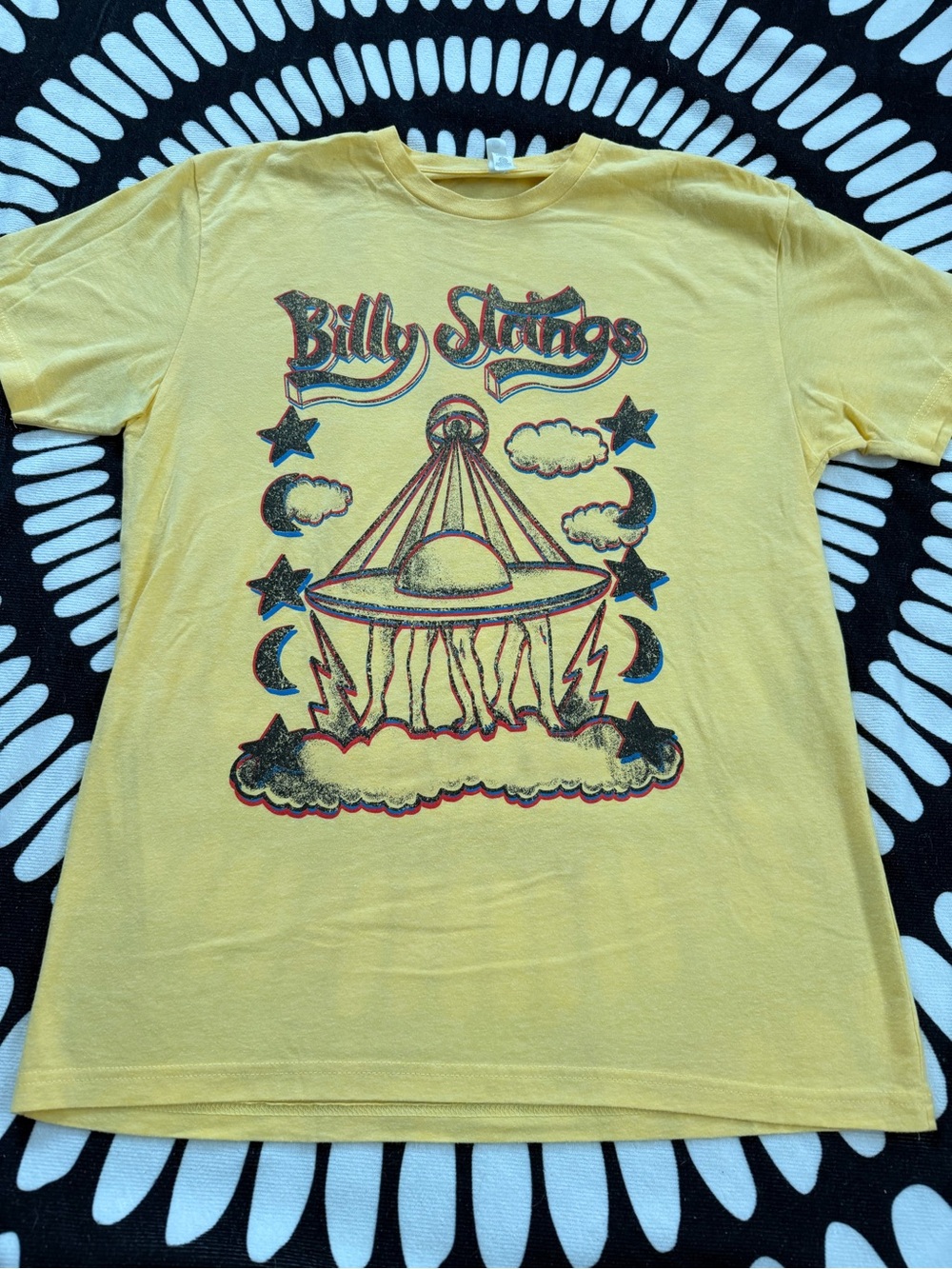 Men’s Billy Strings graphic T-shirt with UFO
